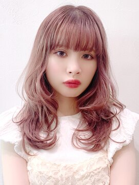 アイティーバイアルバム 八王子店(IT by ALBUM) ワンカールレイヤー_外ハネボブセクションカラー_48563