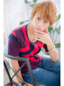 ミック 日暮里店(miq) ランダムパーマのカジュアル重軽ウルフマッシュb1