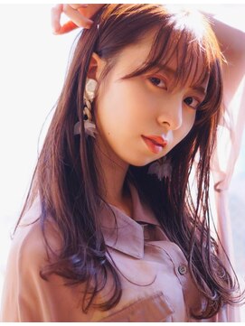 ホヌア(hoNua.) 【hoNua.】大人の色気を演出×ピンクブラウン