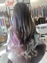 美容室 ハッピー&nbsp;まさにキュート！3枚山シールエクステ