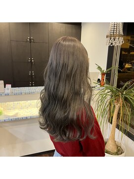 アロー ヘアー(arrow hair) ◇ブリーチカラー×グレーベージュ