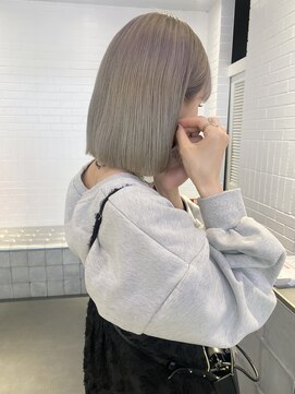 ゲーム 原宿店(GAME) ダブルカラーミルクティーベージュカラーケアブリーチ韓国