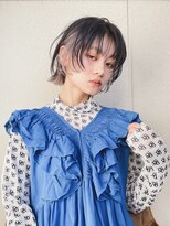 ノブレス(NOBLESSE)&nbsp;ウルフカット/インナーカラー　nagata