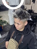 ブルーオーシャン 久留米店(BlueOcean)&nbsp;ホワイトメッシュ×ツイストパーマ