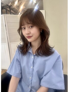 アリスバイアフロート 自由が丘(ALICe by AFLOAT) 鎖骨ミディアムくびれヘア