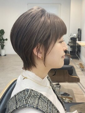 トト 船橋店(toto.) 黒髪/グレーベージュ/レイヤーロング/前髪パーマ[西船橋/津田沼]