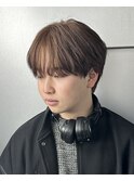 シースルーマッシュ 韓国 カルマパーマ マッシュパーマ 新宿東口