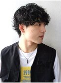 束感波巻きスパイラルパーマウルフツイストスパイラルパーマ