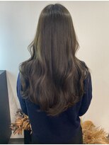 リリ バイ クローバー(lili by CLOVER)&nbsp;ブリーチなしダブルカラー/オリーブアッシュ/カーキベージュ