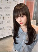 【kumu】 韓国風レイヤー/重めパッツン前髪/栄/名古屋