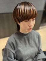 ヘアークリアー 春日部&nbsp;マッシュウルフスタイル/ハイライトで個性派オシャレ/春日部