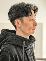 大人男子のセンターパーマはこれ！！！