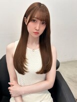 レイヤーロング/前髪カット/顔周りカット/名古屋/栄