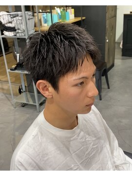 ビカムメンズヘアー 栄店(become men's hair) 爽やかスパイキーショート
