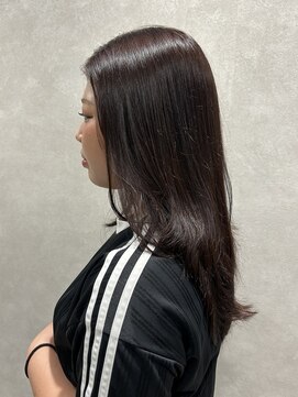 ルアン(LOUEN) たっぷりレイヤー＋モーヴラベンダー