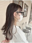 ハイトーンイヤリングカラー