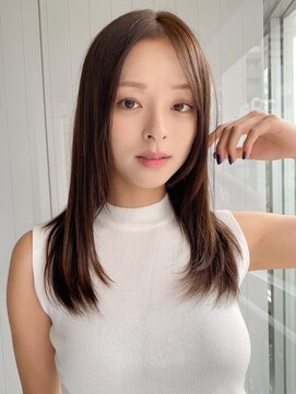 エトラ 渋谷店(etora) 小顔 フェミニンロング メルティーカラー 似合わせカット"