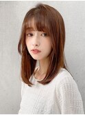 前髪 メルティーカラー 似合わせカット 小顔"