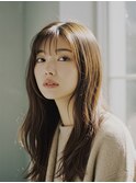 イメチェン/美髪/外ハネボブ/ワイドバング/髪質改善/縮毛矯正