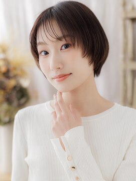 カバーヘア ブリス 大宮西口(COVER HAIR bliss) 小顔シースルーバングショートカットレイヤーa大宮20代30代40代