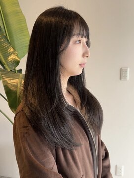 美容室 アイディー i-dee オリーブグレージュ×レイヤー