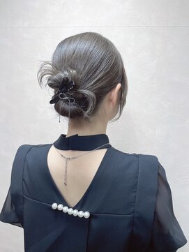 レアナ バイ ニーナ(Leana by NINA) ヘアアレンジ　お呼ばれヘア　宮の沢美容室