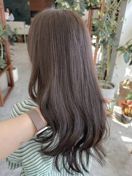 ソピ バイ インビテーション(sopi by invitation) オリーブグレージュ ブリーチなしカラー 透明感カラー