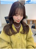 韓国風/小顔/前髪/顔まわり/2wayバング/オルチャン/レイヤー