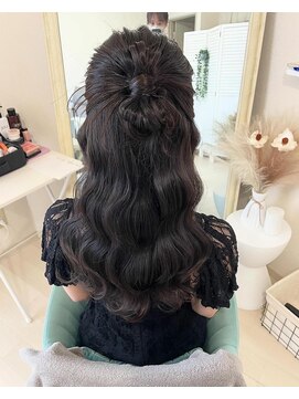 サロンナビ(Salon Navi) お呼ばれヘアセット/結婚式ヘア/ヘアメ/カチモリヘア