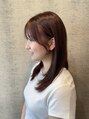 グレイス ヘアドレッシング 鷹匠(grace hair dressing)&nbsp;縛ってもおろしてても可愛い顔周りカット得意です！