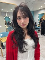 ボタン 熊本(VOTAN)&nbsp;レイヤーカット/韓国ヘア/顔まわり/前髪/髪質改善/熊本美容室