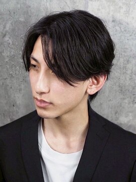 ヒロギンザバーバーショップ 大宮店(HIRO GINZA BARBER SHOP) センターパートスタイル