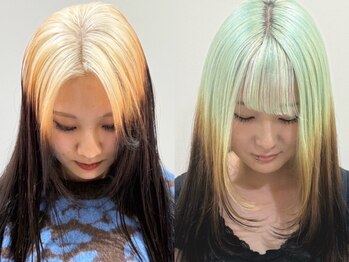 アン(Hair make un)の写真/［カラースペシャリスト在籍salon♪］お客様一人ひとり丁寧な施術で理想のカラーを叶えます。[ブリーチ]