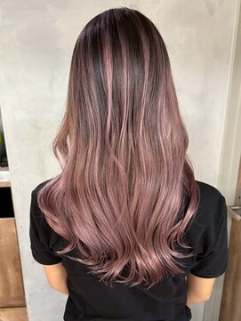 アポロ 横浜駅店(apollo) xバレイヤージュ/ホワイトグレージュ/レイヤーカット