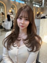 シーシンジュク 新宿南口(Sea shinjuku)&nbsp;大人ガーリー×ダークアッシュ[似合わせカット/ミディアム]