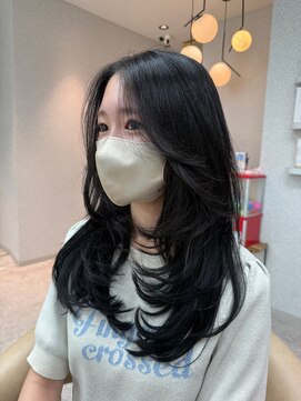 天神美容室 【本松美咲】レイヤーカット