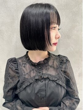 ロンドネートゥル 新潟(Lond naitre) ショート/ボブ/ダークグレージュ