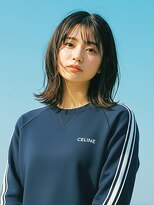 コトナ 越谷店 ミディアム20代30代ストレートレイヤー前髪なし前髪あり越谷