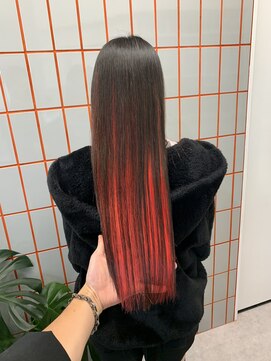 ペレ 原宿(PELE) 着物ヘア/大人ガーリー/ダークアッシュ/似合わせカット/原宿