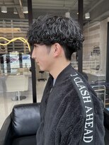 髪屋 紬&nbsp;メンズ/メンズパーマ/メンズカット/波巻きスパイラルパーマ