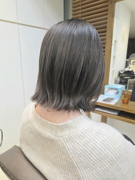 フラココ 荻窪店(hurakoko trico) ハイライト/大人グレージュ/外ハネ/ぱつっとボブ/ミニボブ/荻窪