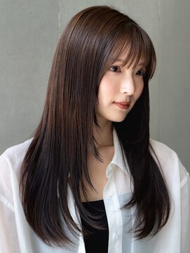 モードケイズ エミュー(MODE K's eau) 30代40代大人可愛いレイヤー似合わせ小顔カット摂津本山