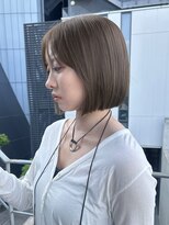 ナループロア ルームー(Nalu pu loa ROOMOO) ワンカラーで作るオリーブベージュ☆タッセルカット/OSA