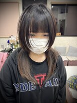 ヘアショップ ホップエム(HAIR SHOP HOP M)&nbsp;ウルフ/ウルフカット/レイヤーカット/シャギー/顔まわり