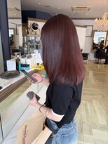 コワファースト 大分(COIFF1RST) ストレートパーマ/赤髪/大分/20代30代