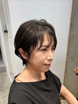 アルトル 池袋2nd(altru) ◇大人40代50代60代ショートボブ丸みショート白髪ぼかし