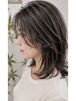 ロア 江坂(LOA)&nbsp;髪質改善と白髪ぼかしを同時で綺麗に見せる