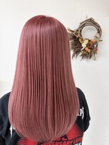 ジェムヘアスタジオ 湘南平塚南口店(Gem Hair Studio) 透明感ピンクベージュ【Gem 神原】