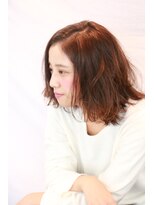 ヘアサロンエムフィス 池袋東口(HAIR SALON M Fe's)&nbsp;【Fes】フリンジ外ハネ