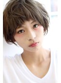 大人可愛い小顔ふんわりショート☆